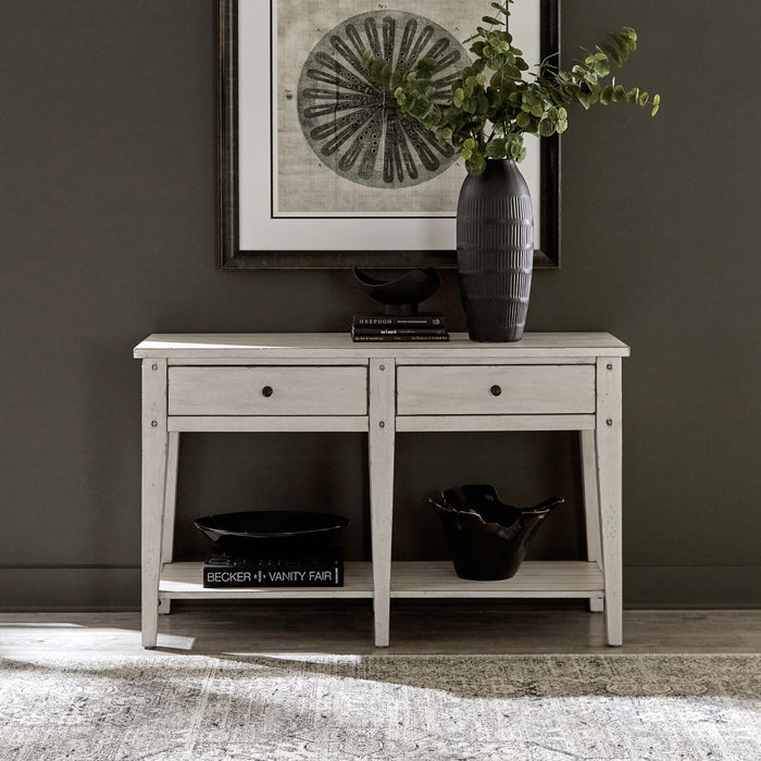 Lake House - Sofa Table – Sofa Tables by Liberty Furniture at Furniture Wholesale Plus , Nashville furniture store