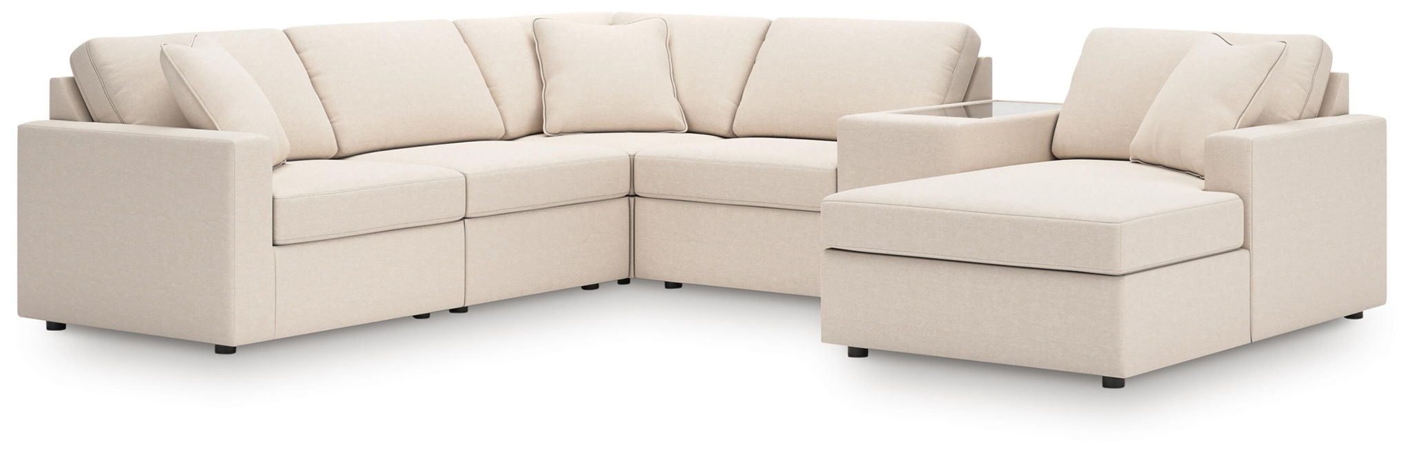 Modmax - Sectional - Oyster – Stationary Sectionals by Signature Design by Ashley® at Furniture Wholesale Plus , Nashville furniture store