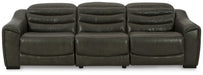 Center Line - Power Recliner Sectional – Reclining Sectionals by Signature Design by Ashley® at Furniture Wholesale Plus , Nashville furniture store