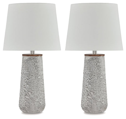 Chaston - Metal Table Lamp (Set of 2) - Premium Table Lamps from Signature Design by Ashley® - Just $128! Shop now at Furniture Wholesale Plus  We are the best furniture store in Nashville, Hendersonville, Goodlettsville, Madison, Antioch, Mount Juliet, Lebanon, Gallatin, Springfield, Murfreesboro, Franklin, Brentwood