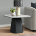 Edison - End Table - White And Black – End Tables by Elements International at Furniture Wholesale Plus , Nashville furniture store