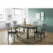 Nathan - Dining Table - Gray Oak – Dining Tables with Extensions by Elements International at Furniture Wholesale Plus , Nashville furniture store
