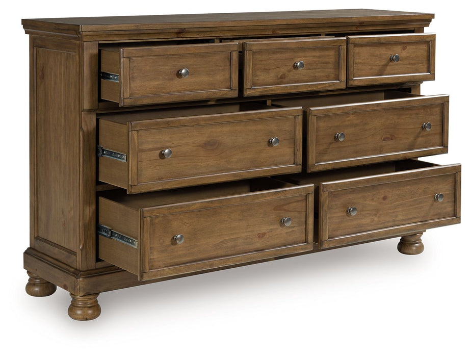 Feddinger - Dresser - Medium Brown – Dressers by Signature Design by Ashley® at Furniture Wholesale Plus , Nashville furniture store