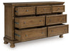 Feddinger - Dresser - Medium Brown – Dressers by Signature Design by Ashley® at Furniture Wholesale Plus , Nashville furniture store