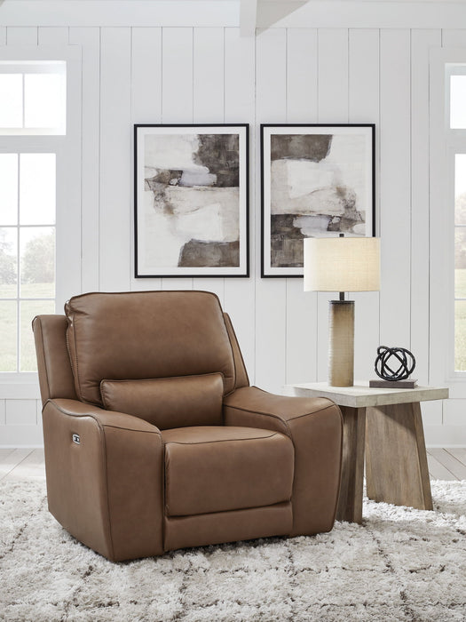DeepWakes - Power Recliner / Adjustable Headrest - Caramel – Reclining Chairs by Signature Design by Ashley® at Furniture Wholesale Plus , Nashville furniture store