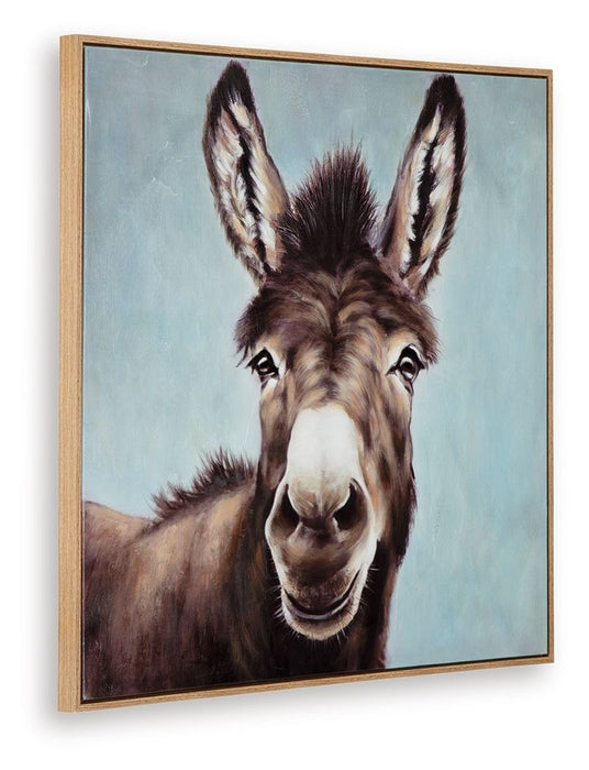 Landerton - Wall Art - Brown / Blue / White – Canvas Art by Signature Design by Ashley® at Furniture Wholesale Plus , Nashville furniture store