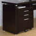 Skeena - 3-Drawer Mobile Office Cabinet - Premium Filing Cabinets from CoasterEveryday - Just $169! Shop now at Furniture Wholesale Plus  We are the best furniture store in Nashville, Hendersonville, Goodlettsville, Madison, Antioch, Mount Juliet, Lebanon, Gallatin, Springfield, Murfreesboro, Franklin, Brentwood