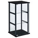 Cyclamen - 3-Shelf Clear Glass Curio Display Cabinet - Black - Premium Curio Cabinets from CoasterEveryday - Just $159! Shop now at Furniture Wholesale Plus  We are the best furniture store in Nashville, Hendersonville, Goodlettsville, Madison, Antioch, Mount Juliet, Lebanon, Gallatin, Springfield, Murfreesboro, Franklin, Brentwood