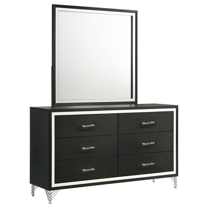 Lucia - 6-Drawer Dresser – Dressers by Coaster Fine Furniture at Furniture Wholesale Plus , Nashville furniture store
