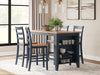 Gesthaven - Rectangular Dining Room Counter Set - Premium 5 Piece Dining Room Sets from Signature Design by Ashley® - Just $758! Shop now at Furniture Wholesale Plus  We are the best furniture store in Nashville, Hendersonville, Goodlettsville, Madison, Antioch, Mount Juliet, Lebanon, Gallatin, Springfield, Murfreesboro, Franklin, Brentwood