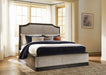 Wickenger - King Upholstered Panel Bed - Dark Brown – Upholstered Beds by Signature Design by Ashley® at Furniture Wholesale Plus , Nashville furniture store