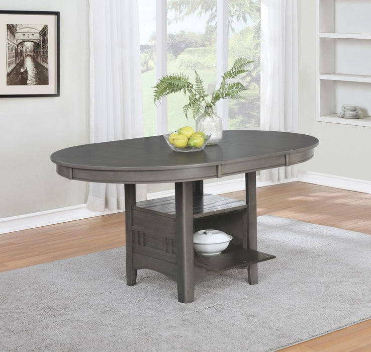 Lavon - Oval Extension Leaf Dining Table – Dining Tables with Extensions by CoasterEveryday at Furniture Wholesale Plus , Nashville furniture store