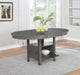 Lavon - Oval Extension Leaf Dining Table – Dining Tables with Extensions by CoasterEveryday at Furniture Wholesale Plus , Nashville furniture store