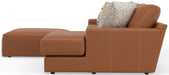 Minori - Italian Leather Sofa / Chaise And Cocktail Ottoman – 2 Piece Living Room Sets by Jackson at Furniture Wholesale Plus , Nashville furniture store