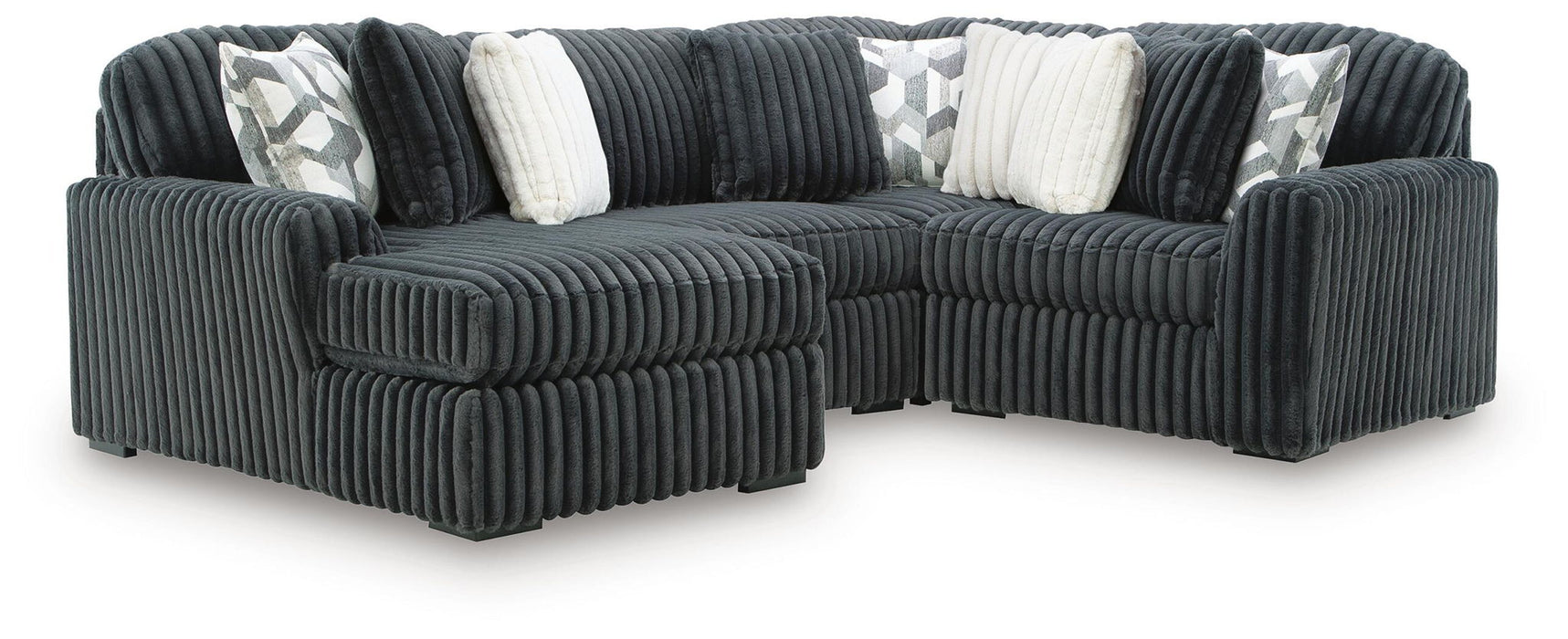 Midnight-Madness - Sectional – Stationary Sectionals by Signature Design by Ashley® at Furniture Wholesale Plus , Nashville furniture store