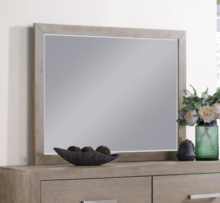 Kenora - Dresser Mirror - Barley Brown – Mirrors by Coaster Fine Furniture at Furniture Wholesale Plus , Nashville furniture store