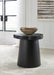 Wimbell - Round End Table - Black – End Tables by Signature Design by Ashley® at Furniture Wholesale Plus , Nashville furniture store