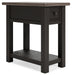 Tyler Creek - Chair Side End Table - Black / Gray – Chair Side Tables by Signature Design by Ashley® at Furniture Wholesale Plus , Nashville furniture store