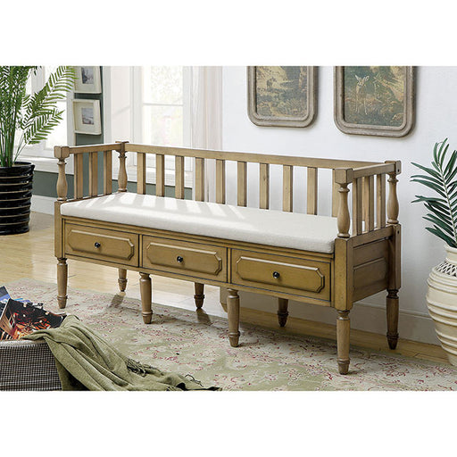 Ballinasloe Bench - Premium Bench from FOA East - Just $466.05! Shop now at Furniture Wholesale Plus  We are the best furniture store in Nashville, Hendersonville, Goodlettsville, Madison, Antioch, Mount Juliet, Lebanon, Gallatin, Springfield, Murfreesboro, Franklin, Brentwood