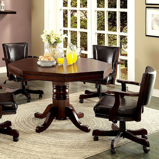 ROWAN Cherry Game Table - Premium Dining Table from FOA East - Just $739.05! Shop now at Furniture Wholesale Plus  We are the best furniture store in Nashville, Hendersonville, Goodlettsville, Madison, Antioch, Mount Juliet, Lebanon, Gallatin, Springfield, Murfreesboro, Franklin, Brentwood