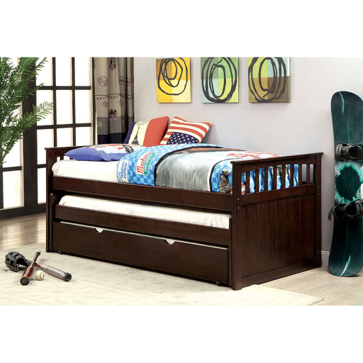 Gartel Espresso Nesting Daybed - Premium Daybed from FOA East - Just $491.40! Shop now at Furniture Wholesale Plus  We are the best furniture store in Nashville, Hendersonville, Goodlettsville, Madison, Antioch, Mount Juliet, Lebanon, Gallatin, Springfield, Murfreesboro, Franklin, Brentwood