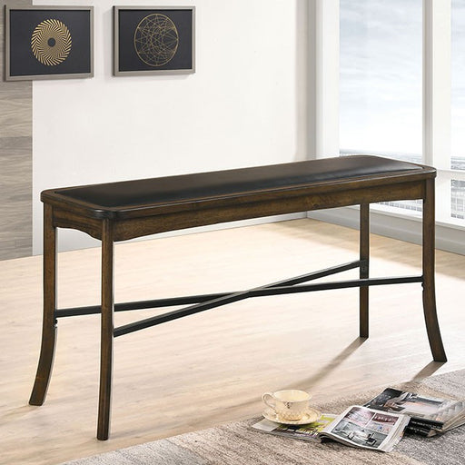 Buhl Counter Ht. Bench - Premium Bench from FOA East - Just $195! Shop now at Furniture Wholesale Plus  We are the best furniture store in Nashville, Hendersonville, Goodlettsville, Madison, Antioch, Mount Juliet, Lebanon, Gallatin, Springfield, Murfreesboro, Franklin, Brentwood