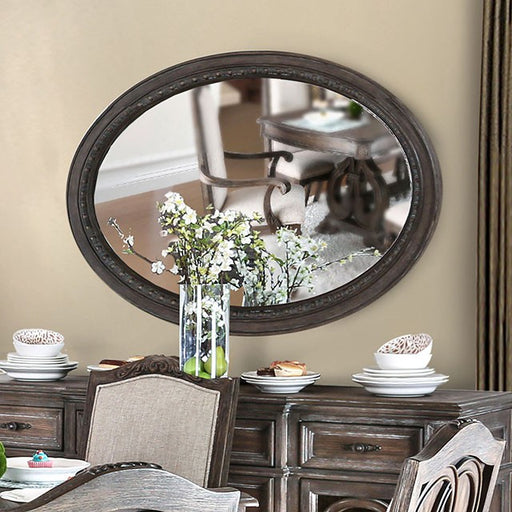 ARCADIA Rustic Natural Tone Mirror, Oval - Premium Mirror from FOA East - Just $290.55! Shop now at Furniture Wholesale Plus  We are the best furniture store in Nashville, Hendersonville, Goodlettsville, Madison, Antioch, Mount Juliet, Lebanon, Gallatin, Springfield, Murfreesboro, Franklin, Brentwood