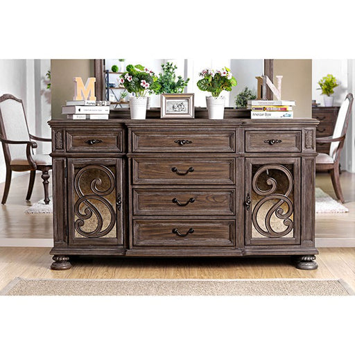 ARCADIA Rustic Natural Tone Server - Premium Server from FOA East - Just $1207.05! Shop now at Furniture Wholesale Plus  We are the best furniture store in Nashville, Hendersonville, Goodlettsville, Madison, Antioch, Mount Juliet, Lebanon, Gallatin, Springfield, Murfreesboro, Franklin, Brentwood