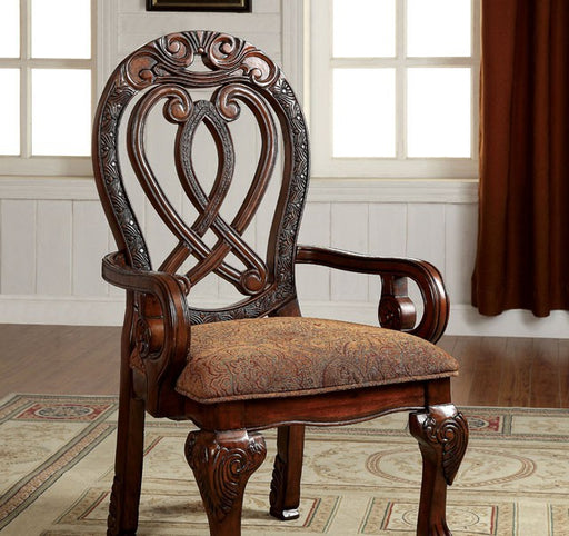 WYNDMERE Cherry Arm Chair (2/CTN) - Premium Dining Chair from FOA East - Just $791.70! Shop now at Furniture Wholesale Plus  We are the best furniture store in Nashville, Hendersonville, Goodlettsville, Madison, Antioch, Mount Juliet, Lebanon, Gallatin, Springfield, Murfreesboro, Franklin, Brentwood