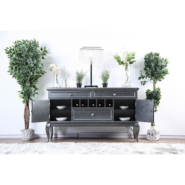 Amina Gray Server - Premium Server from FOA East - Just $680.55! Shop now at Furniture Wholesale Plus  We are the best furniture store in Nashville, Hendersonville, Goodlettsville, Madison, Antioch, Mount Juliet, Lebanon, Gallatin, Springfield, Murfreesboro, Franklin, Brentwood