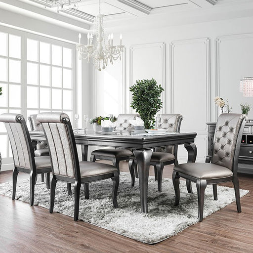 Amina Gray Dining Table - Premium Dining Table from FOA East - Just $680.55! Shop now at Furniture Wholesale Plus  We are the best furniture store in Nashville, Hendersonville, Goodlettsville, Madison, Antioch, Mount Juliet, Lebanon, Gallatin, Springfield, Murfreesboro, Franklin, Brentwood