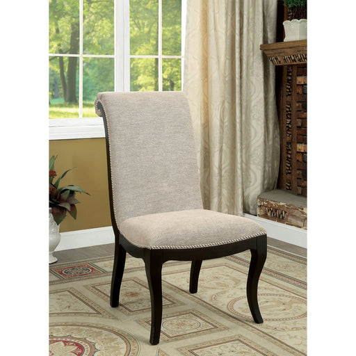 Ornette Espresso Side Chair (2/CTN) - Premium Dining Chair from FOA East - Just $516.75! Shop now at Furniture Wholesale Plus  We are the best furniture store in Nashville, Hendersonville, Goodlettsville, Madison, Antioch, Mount Juliet, Lebanon, Gallatin, Springfield, Murfreesboro, Franklin, Brentwood