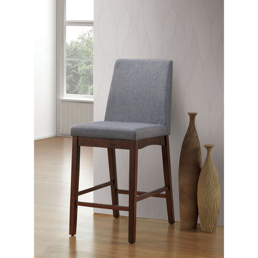 Marten Brown Cherry/Gray Counter Ht. Chair (2/CTN) - Premium Dining Chair from FOA East - Just $222.30! Shop now at Furniture Wholesale Plus  We are the best furniture store in Nashville, Hendersonville, Goodlettsville, Madison, Antioch, Mount Juliet, Lebanon, Gallatin, Springfield, Murfreesboro, Franklin, Brentwood