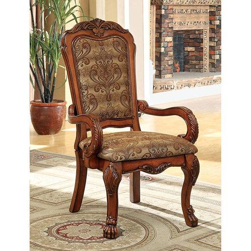 Medieve Antique Oak Arm Chair (2/CTN) - Premium Dining Chair from FOA East - Just $791.70! Shop now at Furniture Wholesale Plus  We are the best furniture store in Nashville, Hendersonville, Goodlettsville, Madison, Antioch, Mount Juliet, Lebanon, Gallatin, Springfield, Murfreesboro, Franklin, Brentwood