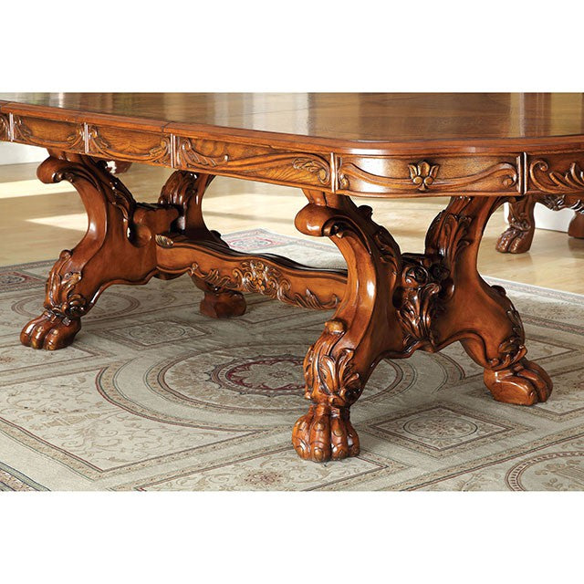 Medieve Antique Oak Dining Table - Premium Dining Table from FOA East - Just $1600.95! Shop now at Furniture Wholesale Plus  We are the best furniture store in Nashville, Hendersonville, Goodlettsville, Madison, Antioch, Mount Juliet, Lebanon, Gallatin, Springfield, Murfreesboro, Franklin, Brentwood