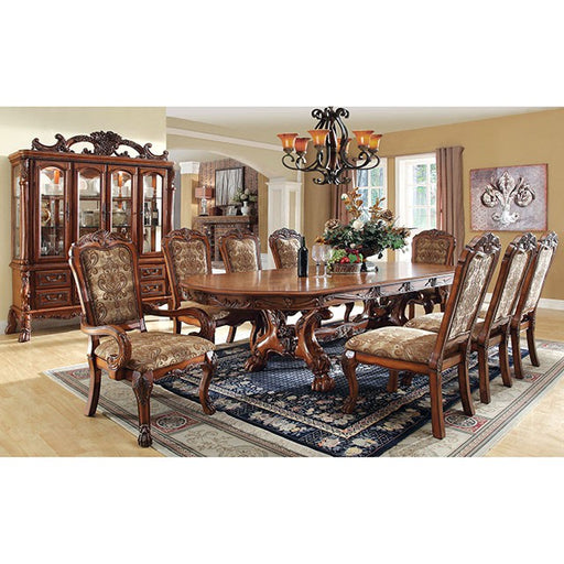 Medieve Antique Oak Dining Table - Premium Dining Table from FOA East - Just $1600.95! Shop now at Furniture Wholesale Plus  We are the best furniture store in Nashville, Hendersonville, Goodlettsville, Madison, Antioch, Mount Juliet, Lebanon, Gallatin, Springfield, Murfreesboro, Franklin, Brentwood