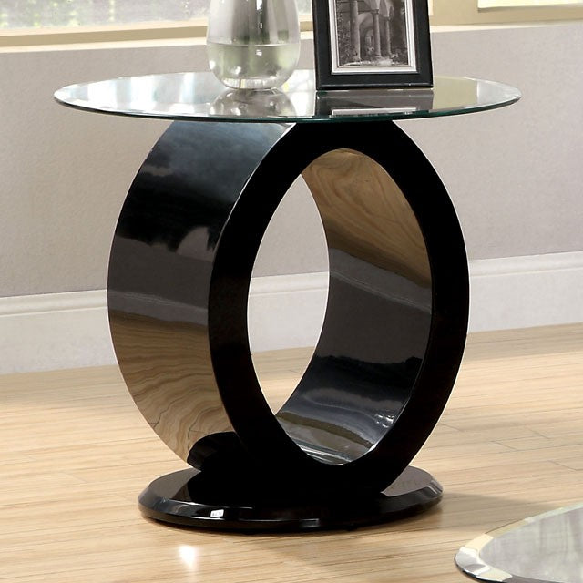 LODIA III Black End Table, Black - Premium End Table from FOA East - Just $290.55! Shop now at Furniture Wholesale Plus  We are the best furniture store in Nashville, Hendersonville, Goodlettsville, Madison, Antioch, Mount Juliet, Lebanon, Gallatin, Springfield, Murfreesboro, Franklin, Brentwood