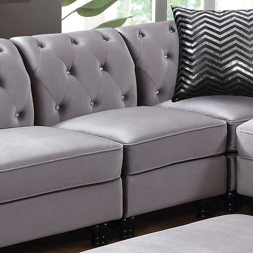 Jolanda Left Armless Chair - Premium Sectional from FOA East - Just $368.55! Shop now at Furniture Wholesale Plus  We are the best furniture store in Nashville, Hendersonville, Goodlettsville, Madison, Antioch, Mount Juliet, Lebanon, Gallatin, Springfield, Murfreesboro, Franklin, Brentwood