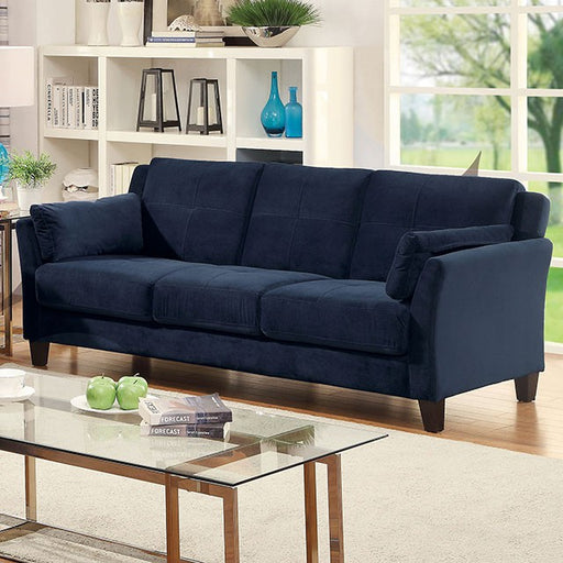 YSABEL Navy Sofa, Navy (K/D) - Premium Sofa from FOA East - Just $491.40! Shop now at Furniture Wholesale Plus  We are the best furniture store in Nashville, Hendersonville, Goodlettsville, Madison, Antioch, Mount Juliet, Lebanon, Gallatin, Springfield, Murfreesboro, Franklin, Brentwood