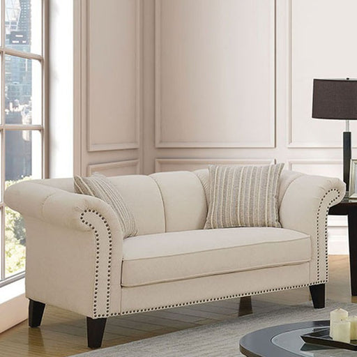 Clarabelle Love Seat - Premium Loveseat from FOA East - Just $766.35! Shop now at Furniture Wholesale Plus  We are the best furniture store in Nashville, Hendersonville, Goodlettsville, Madison, Antioch, Mount Juliet, Lebanon, Gallatin, Springfield, Murfreesboro, Franklin, Brentwood