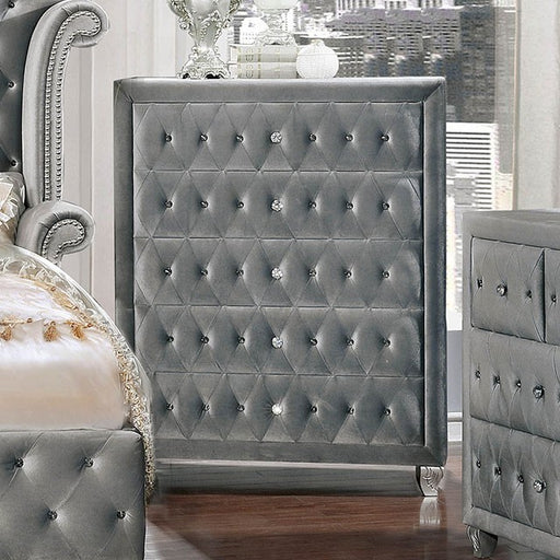 Alzir Gray Chest - Premium Chest from FOA East - Just $544.05! Shop now at Furniture Wholesale Plus  We are the best furniture store in Nashville, Hendersonville, Goodlettsville, Madison, Antioch, Mount Juliet, Lebanon, Gallatin, Springfield, Murfreesboro, Franklin, Brentwood