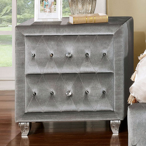 Alzir Night Stand - Premium Nightstand from FOA East - Just $214.50! Shop now at Furniture Wholesale Plus  We are the best furniture store in Nashville, Hendersonville, Goodlettsville, Madison, Antioch, Mount Juliet, Lebanon, Gallatin, Springfield, Murfreesboro, Franklin, Brentwood