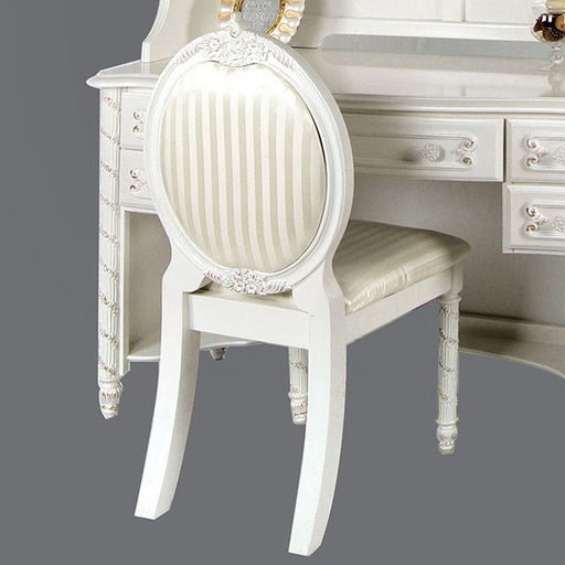 Alexandra Chair - Premium Vanity from FOA East - Just $220.35! Shop now at Furniture Wholesale Plus  We are the best furniture store in Nashville, Hendersonville, Goodlettsville, Madison, Antioch, Mount Juliet, Lebanon, Gallatin, Springfield, Murfreesboro, Franklin, Brentwood