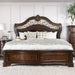 Menodora Brown Cherry E.King Bed - Premium Bed from FOA East - Just $1538.55! Shop now at Furniture Wholesale Plus  We are the best furniture store in Nashville, Hendersonville, Goodlettsville, Madison, Antioch, Mount Juliet, Lebanon, Gallatin, Springfield, Murfreesboro, Franklin, Brentwood