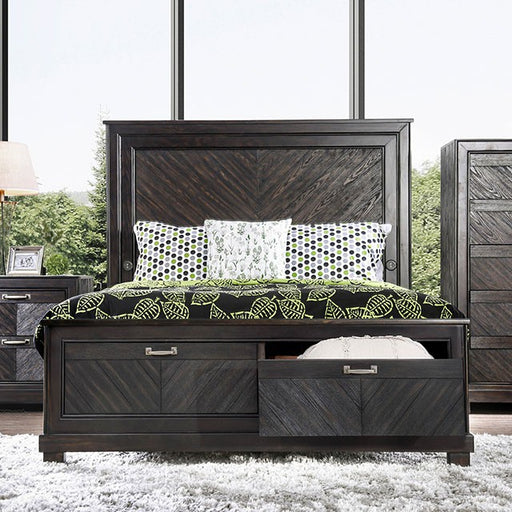 Argyros Espresso E.King Bed - Premium Bed from FOA East - Just $1265.55! Shop now at Furniture Wholesale Plus  We are the best furniture store in Nashville, Hendersonville, Goodlettsville, Madison, Antioch, Mount Juliet, Lebanon, Gallatin, Springfield, Murfreesboro, Franklin, Brentwood