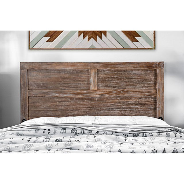 Wynton Weathered Light Oak Queen Bed - Premium Bed from FOA East - Just $934.05! Shop now at Furniture Wholesale Plus  We are the best furniture store in Nashville, Hendersonville, Goodlettsville, Madison, Antioch, Mount Juliet, Lebanon, Gallatin, Springfield, Murfreesboro, Franklin, Brentwood