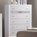 Chrissy White Chest - Premium Chest from FOA East - Just $388.05! Shop now at Furniture Wholesale Plus  We are the best furniture store in Nashville, Hendersonville, Goodlettsville, Madison, Antioch, Mount Juliet, Lebanon, Gallatin, Springfield, Murfreesboro, Franklin, Brentwood