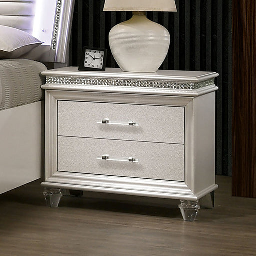 MADDIE Night Stand - Premium Nightstand from FOA East - Just $468! Shop now at Furniture Wholesale Plus  We are the best furniture store in Nashville, Hendersonville, Goodlettsville, Madison, Antioch, Mount Juliet, Lebanon, Gallatin, Springfield, Murfreesboro, Franklin, Brentwood