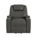 Kenmore - P1 Lift Chair With Heat Massage - Simba Dark Gray – Lift Chairs by Elements International at Furniture Wholesale Plus , Nashville furniture store