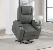 Armstrong - Upholstered Power Lift Massage Recliner – Lift Chairs by Coaster Fine Furniture at Furniture Wholesale Plus , Nashville furniture store
